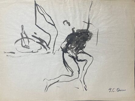 José Clemente Orozco, ‘Sketch Study’, 1940s