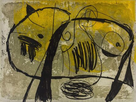 Joan Miró, ‘La commedia dell’arte V’, 1979