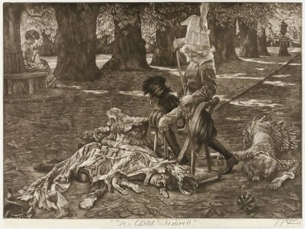 James Tissot, ‘LE PETIT NEMROD (A Little Nimrod)’, 1886