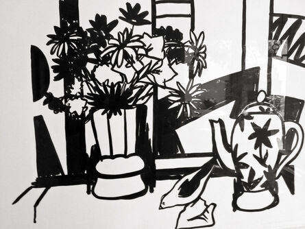 Tom Wesselmann, ‘Drawing for Stillife with Lichtenstein’, 1990
