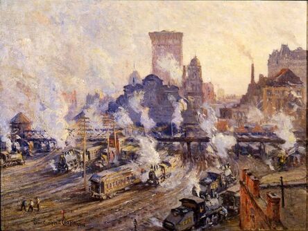 Colin Campbell Cooper, ‘Old Grand Central Station’, 1906
