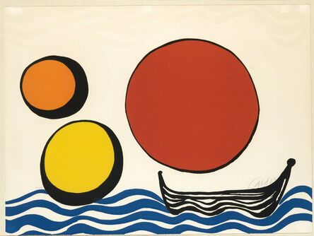 Alexander Calder, ‘Bateau Noir’