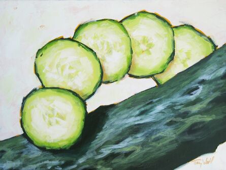 Tracy Wall, ‘Sliced Cucumber’, 2014