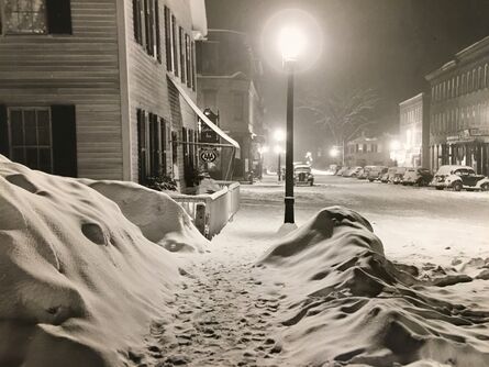Marion Post Wolcott, ‘Center of Town After Blizzard, Woodstock, VT’, 1940-printed 1977