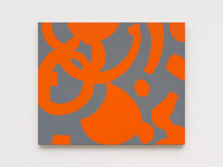 Carla Accardi, ‘Arancio su grigio’, 2005