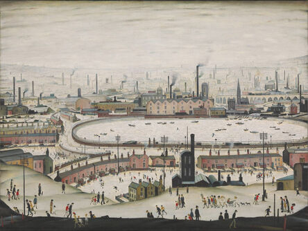 Laurence Stephen Lowry, ‘The Pond’, 1974