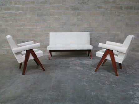 Pierre Jeanneret, ‘"Public Bench settee"’, 1959-1960