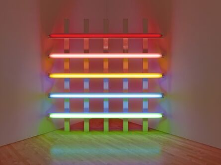 Dan Flavin, ‘untitled (in honor of Leo at the 30th anniversary of his gallery)’, 1987