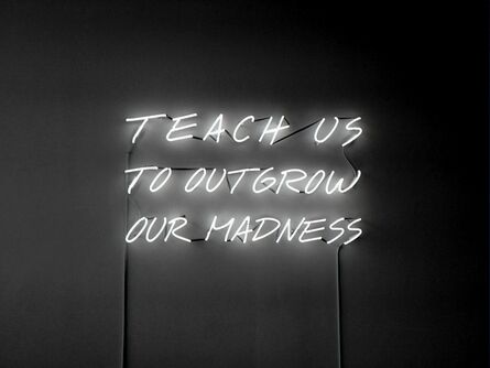 Alfredo Jaar, ‘Teach Us To Outgrow Our Madness’, 1995
