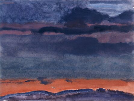Graham Nickson, ‘Rain Sky: Pink Dawn’, 2005