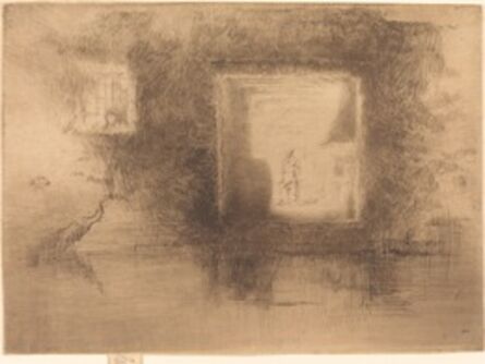 James Abbott McNeill Whistler, ‘Nocturne: Furnace’, 1880