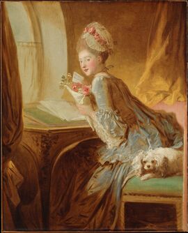 Jean-Honoré Fragonard, ‘The Love Letter’, early 1770s