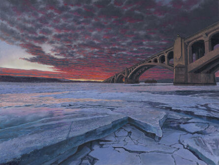 Timothy Barr, ‘Wrightsville Ice Breakup’, 2022