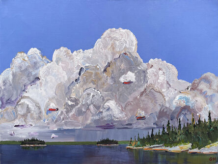 Gregory Hardy, ‘Swirling Clouds ’, 2021