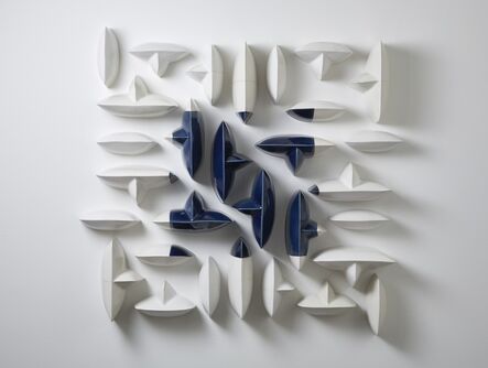 Maren Kloppmann, ‘Wall Pillows Blue Square I’, 2016