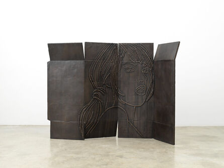 Ghada Amer, ‘Jennifer and Barbara (bronze)’, 2022
