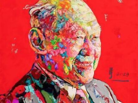 Ren Zhenyu, ‘Lee Kuan Yew’, 2024