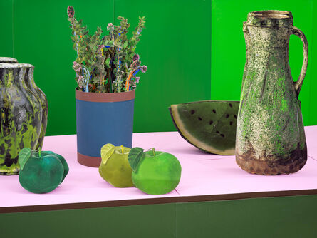 Daniel Gordon, ‘Apples and Watermelon in Green’, 2022