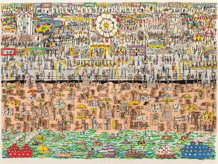 James Rizzi, ‘Coney Island’, 1983