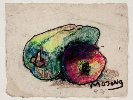 Hoo Mojong, ‘青椒苹果 Pepper and Apple’, 1987