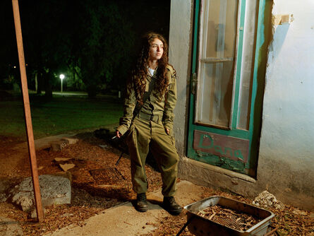 Rachel Papo, ‘A sniper instructor outside her room’, 2005