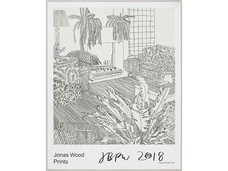 Jonas Wood, ‘Gagosian Poster (signed)’, 2018