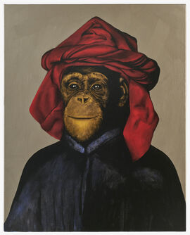 Stefan à Wengen, ‘Le Singe Peintre XXVIII’, 2019
