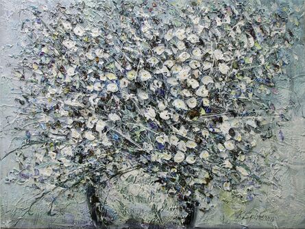 Konstantin Savchenko, ‘White Flowers III’, 2018