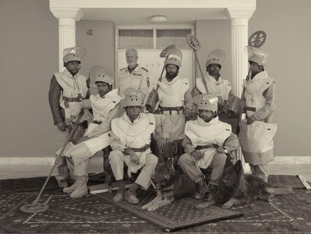 Simon Norfolk, ‘A De-mining Team From The Mine Detection Centre In Kabul ’, 2010
