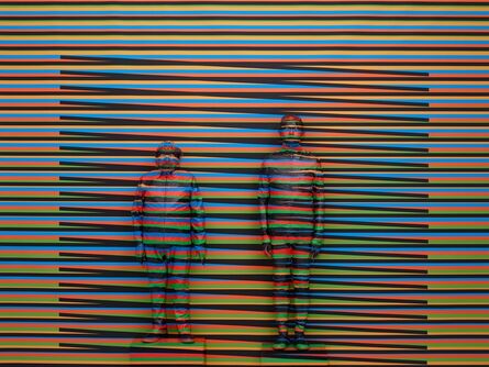 Liu Bolin, ‘Hiding in Color (Collaboration with Carlos Cruz-Diez) ’, 2016