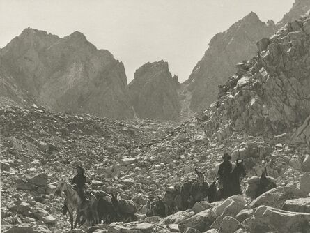 Ansel Adams, ‘Down Bishop Pass, Sierra Nevada, California’, 1930
