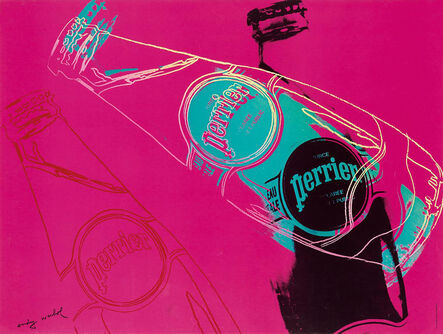 Andy Warhol, ‘Perrier (Pink)’, 1983