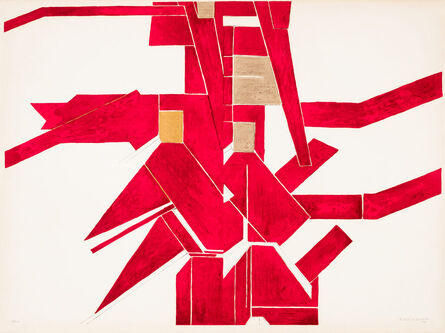 Pablo Palazuelo, ‘Untitled, Serie Roja’, 1955