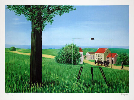 René Magritte, ‘La Belle Captive’, 2004