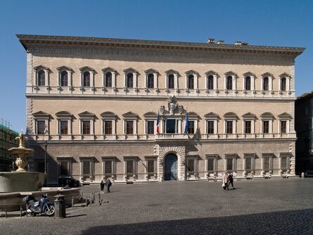 Antonio da Sangallo, ‘Palazzo Farnese’, 1517-1550