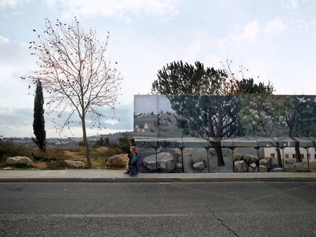 Shai Kremer, ‘Shooting Defense Wall, Gilo Neighborhood, Jerusalem, 2004’, 2004
