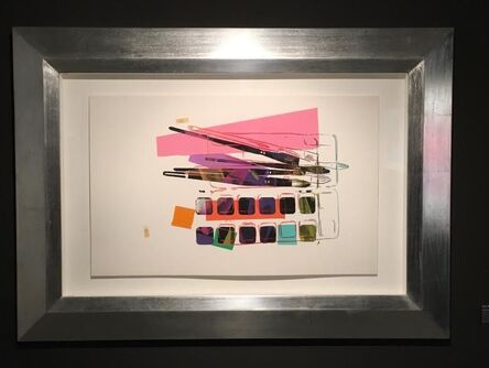 Andy Warhol, ‘Watercolor paint kit with brushes’, 1982