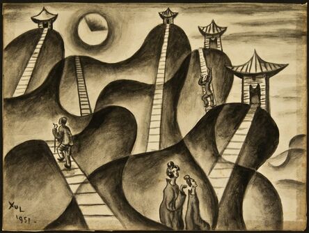 Xul Solar, ‘Cuatro pagodas’, 1951