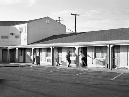 Katy Grannan, ‘Kiki Pays Debt, Room 123, Traveler’s Motel, Modesto, CA’, 2013