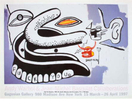 Jean-Michel Basquiat, ‘Fuck You Dentures (1984–85)’, 1997
