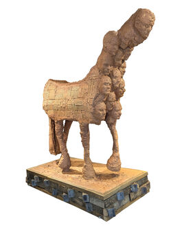 Bernardo Infante, ‘“Renacer” Contemporary Large Scale Mixed Media Surrealistic Horse Sculpture’, 2024
