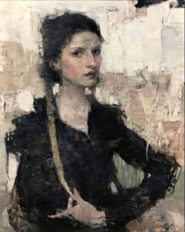 Ron Hicks, ‘Girl With Braids’, 2023