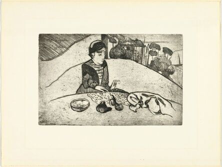 Paul Gauguin, ‘La femme aux figures’, 1984-1950