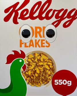 Lee Wan, ‘Awakened Objects <Kellogg’s Flake AI Ver.>’, 2025