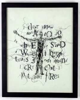 Lesley Dill, ‘I Put Out Fires’, 2017