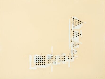 Mel Bochner, ‘Triangular and Square: Numbers’, 1973