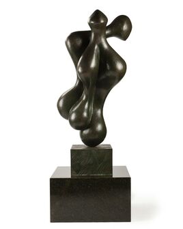 Erwin Binder, ‘Embracing abstract figures’