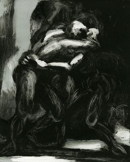 Alison Lambert, ‘Wrestlers III’, 2019