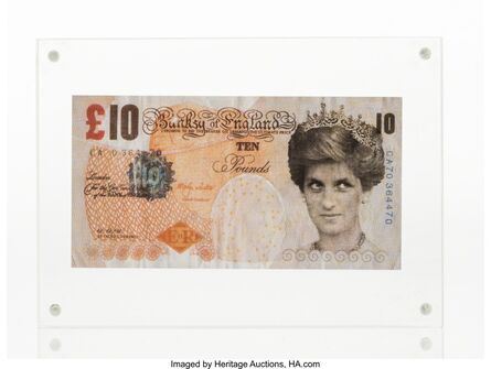 After Banksy, ‘Di-Faced Tenner, 10 GBP Note’, 2005