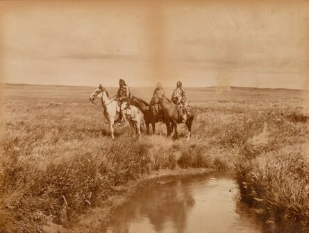 Edward S. Curtis, ‘The Three Chiefs’, 1900-printed later